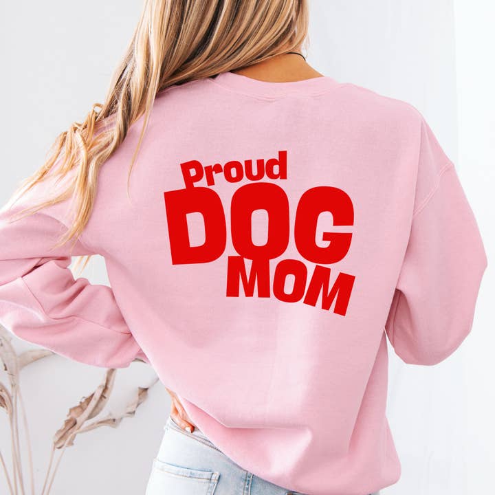 Sweater Proud dog mom voor wholesale door Molly's World