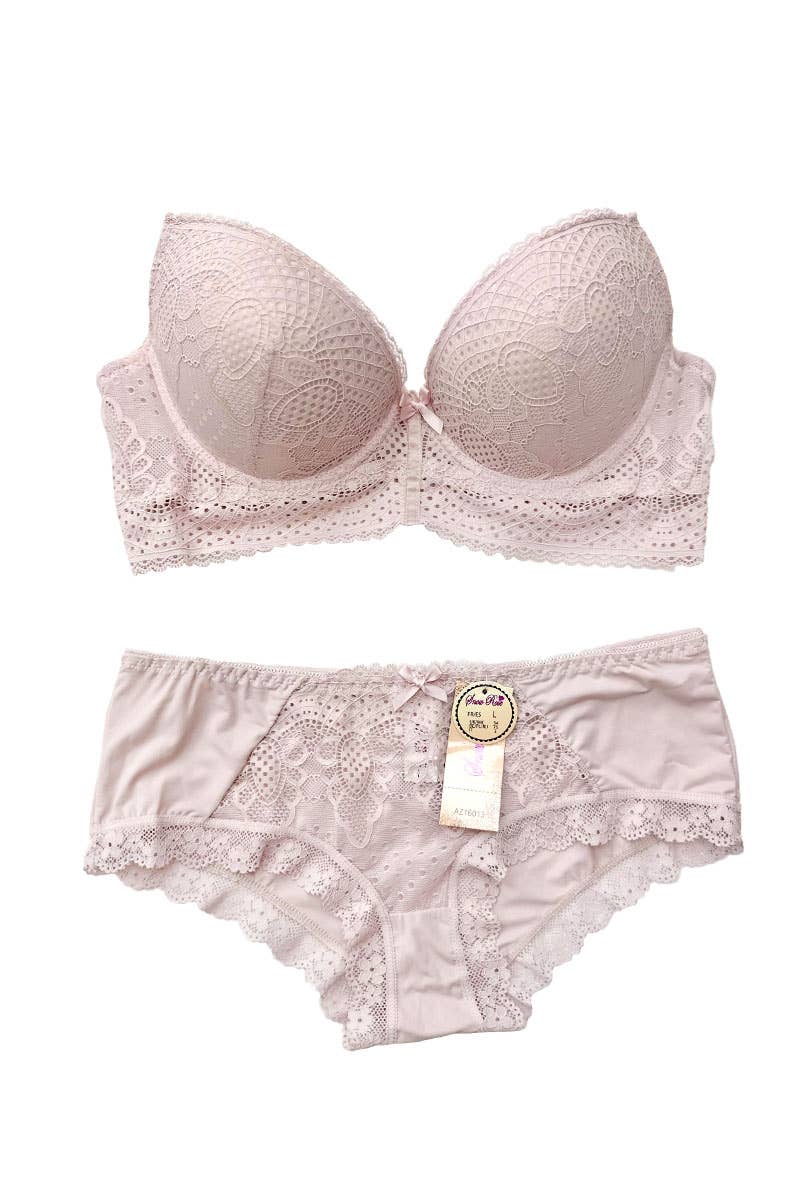 Belle Com'Elle - Wholesale Lingerie Set - Women's - Cup C Bra and Panty Set/AZ1601318