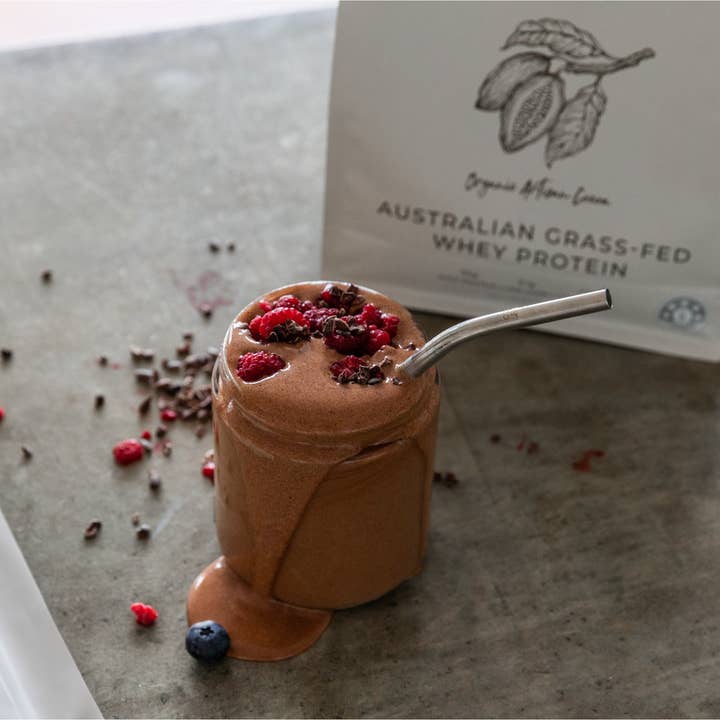 Australian Natural Protein Company – wholesale Protein/superfood powder – Grass-Fed Whey Protein Powder Organic Cocoa1