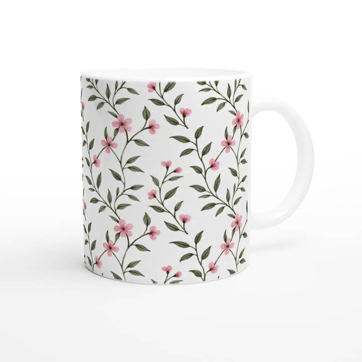 Cherry Blossom Ceramic Mug for wholesale by Aminelle & Willow