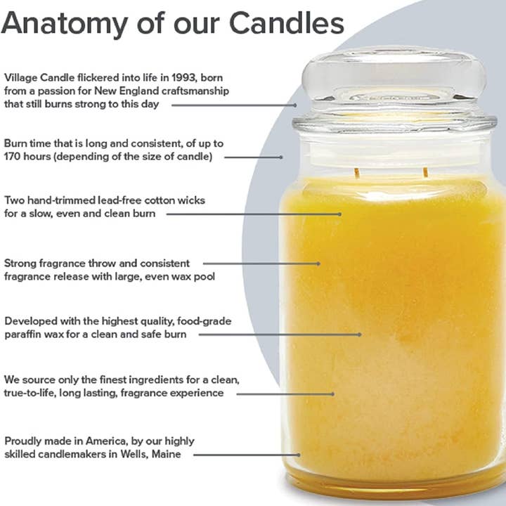 Beauty Goddess – wholesale Jar/filled candle – Village Candle - Balsam Fir - Large Glass Dome2