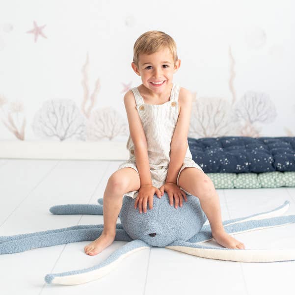 Crochetts - Wholesale Wall Decor - Kids & Baby - MAXI BLUE OCTOPUS 100% COTTON6