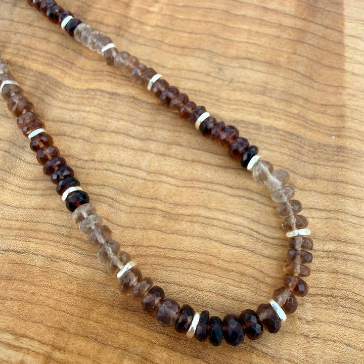 Petro Fluorit Rondell Ädelstenshalsband för wholesale av Plumage Jewelry