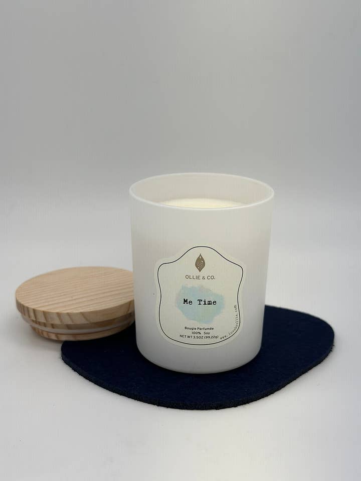Me Time 3,5 Unzen für den Großhandel von Ollie & Co. | Unique Home Fragrance