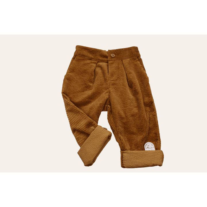 Pantaloni in velluto evolutivi per la vendita all'ingrosso da parte di Goupil é Galinette