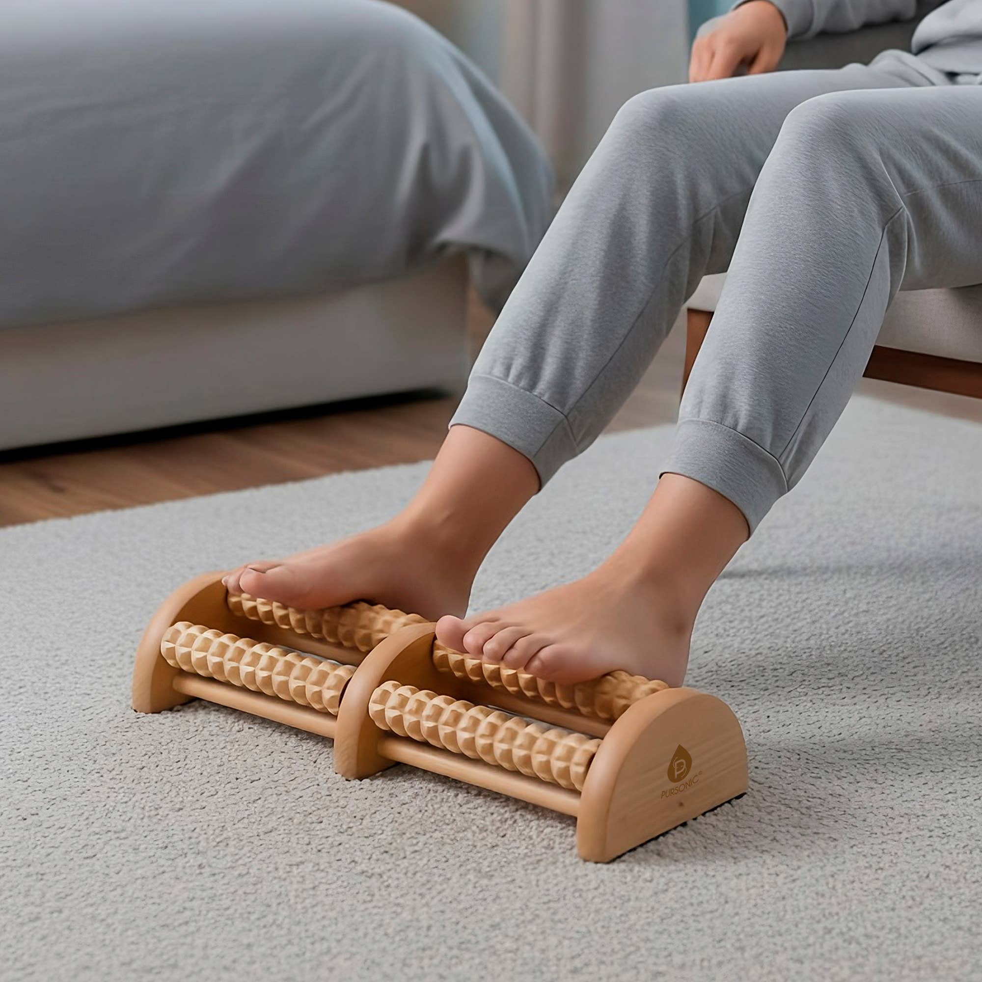 Pursonic - Wholesale Hand/Foot Massager - All Natural Wooden Foot Massager2