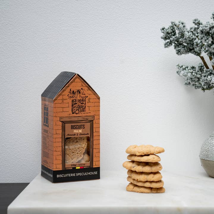 SPECUL'HOUSE - Vendita all'ingrosso Biscotti - Biscotti pralinati (nocciole e mandorle) - 100 gr1