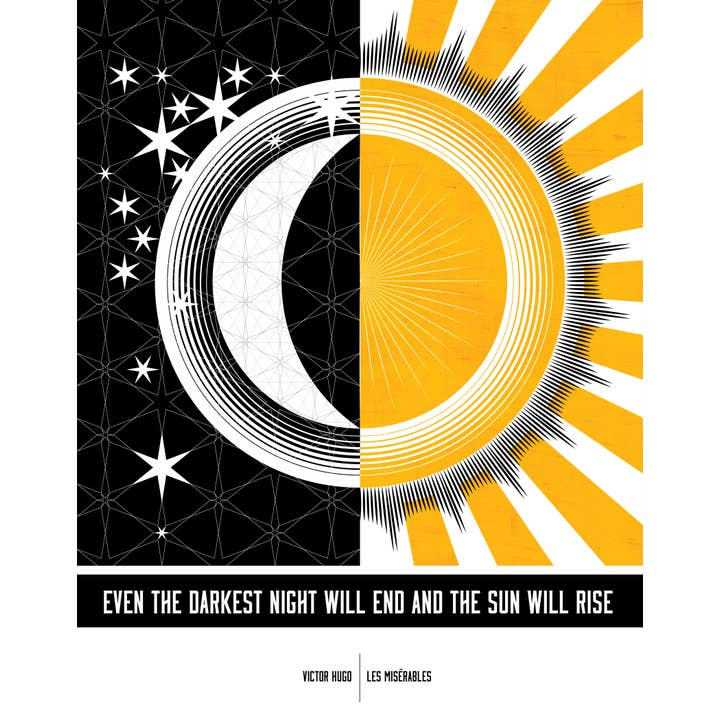 Lucky Skye Graphics - Wholesale Art Print - Victor Hugo - Les Miserables