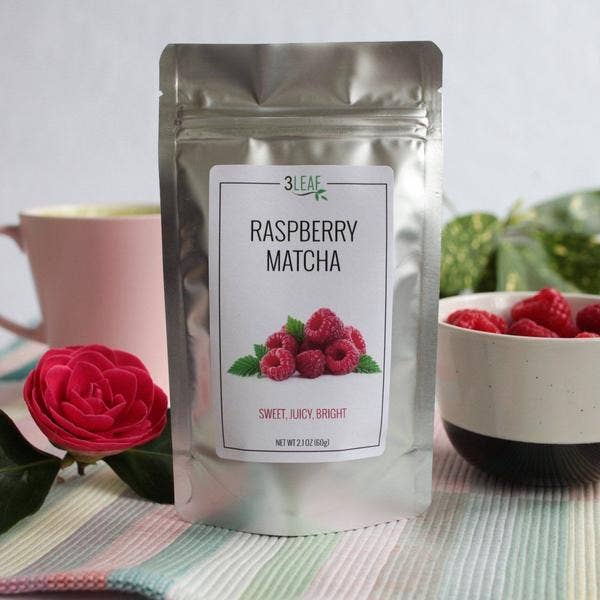 3 Leaf Tea - Wholesale Health/Detox Tea - Raspberry Matcha