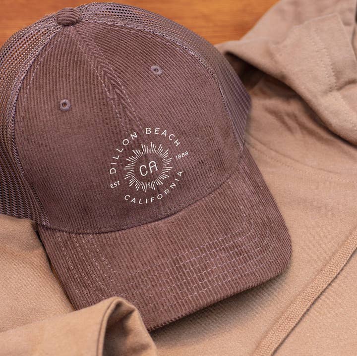 Mercantile 12 - Wholesale Baseball Cap - Unisex - Custom BURST COLLECTION Corduroy Low Profile Trucker Cap 0