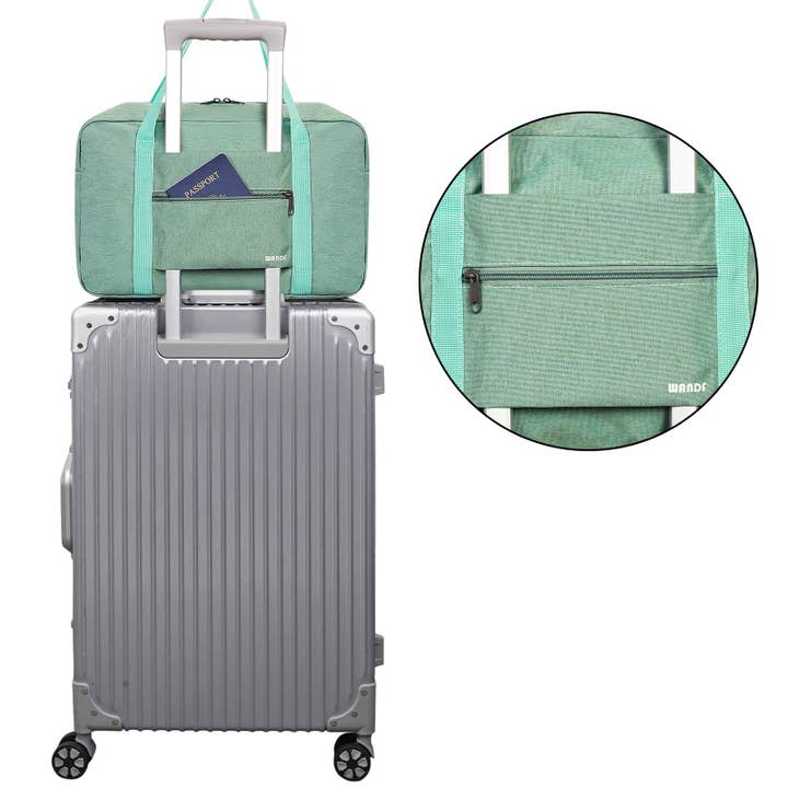 wandf - Wholesale Weekender Bag - Women's - Airplane Personal Item Travel Bag Best Underseat Bag WF112292