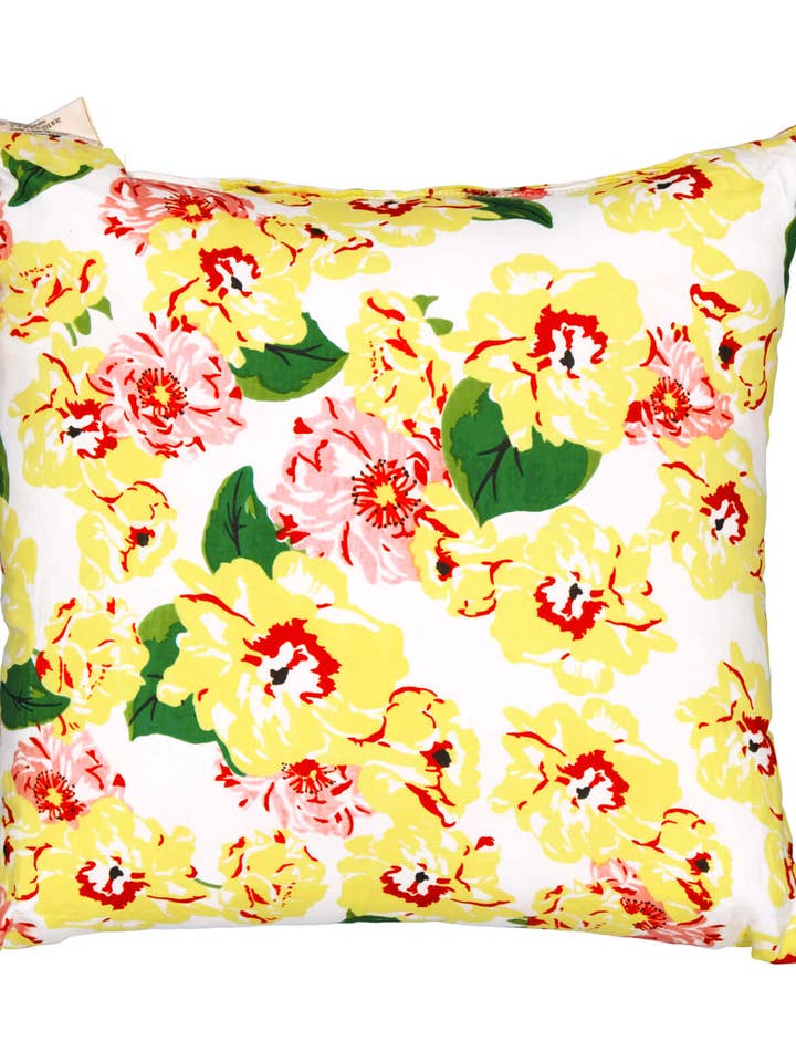 CUSHION BRAZILIAN FLOWER 40x40cm for wholesale by Lucas du Tertre - Europe