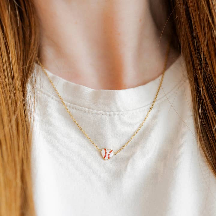 LINNY CO - Wholesale Pendant/Charm Necklace - Necklace - Baseball1