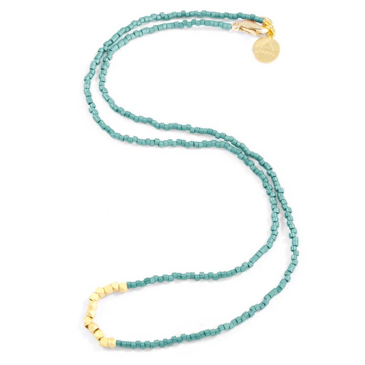 Secret Garden Day to Night Necklace in Gold for wholesale by Nica Life