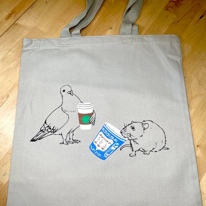 Coffee Lovers Tote Bag for wholesale by Diana Teeter Art