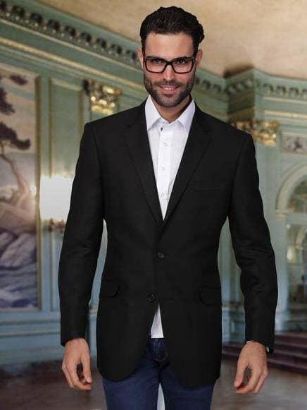 Blazer en lin - Motif noir classique pour la vente par Alberto Nardoni