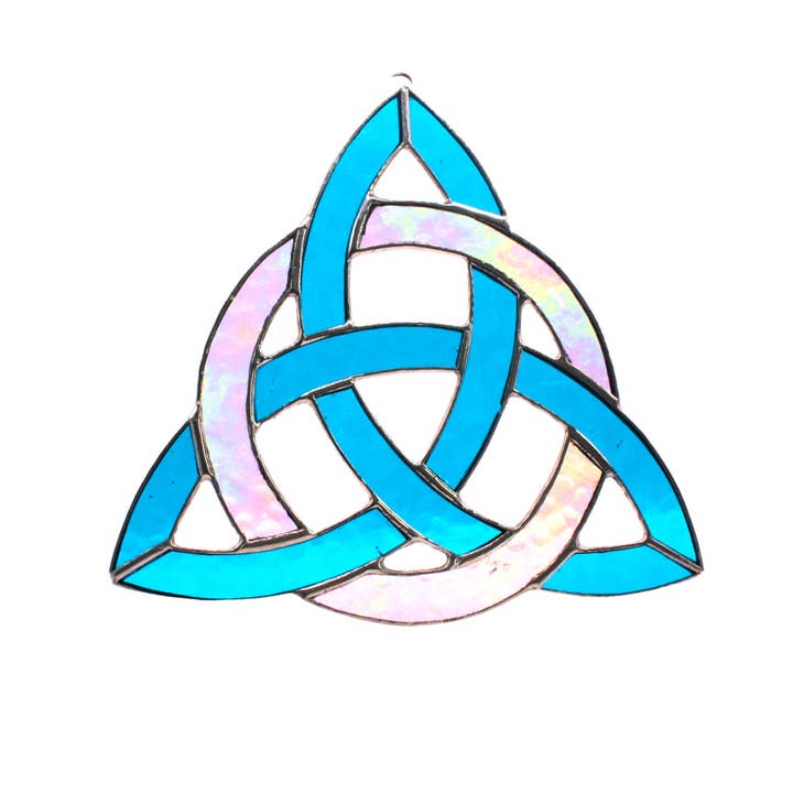 DGE Distribution - Wholesale Stained Glass Panel - Cutout Celtic Knot2