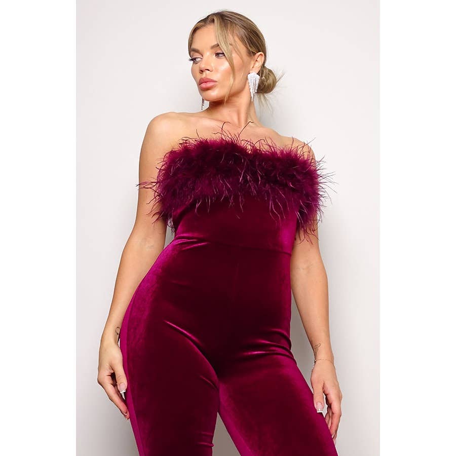 CEFIAN FASHION - Wholesale Jumpsuit - Women's - FEATHER AWAY JUMPSUIT10