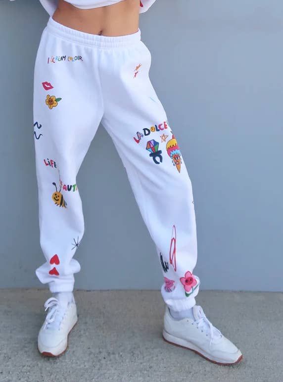 The Mayfair Group - Wholesale Lounge Sweatpants/Joggers - Women's - Somebody Loves You Sweatpants Valentine's Day