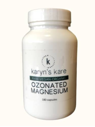 Ozonated Magnesium 120 capsules for wholesale by Karyn’s Inner Beauty Center Inc