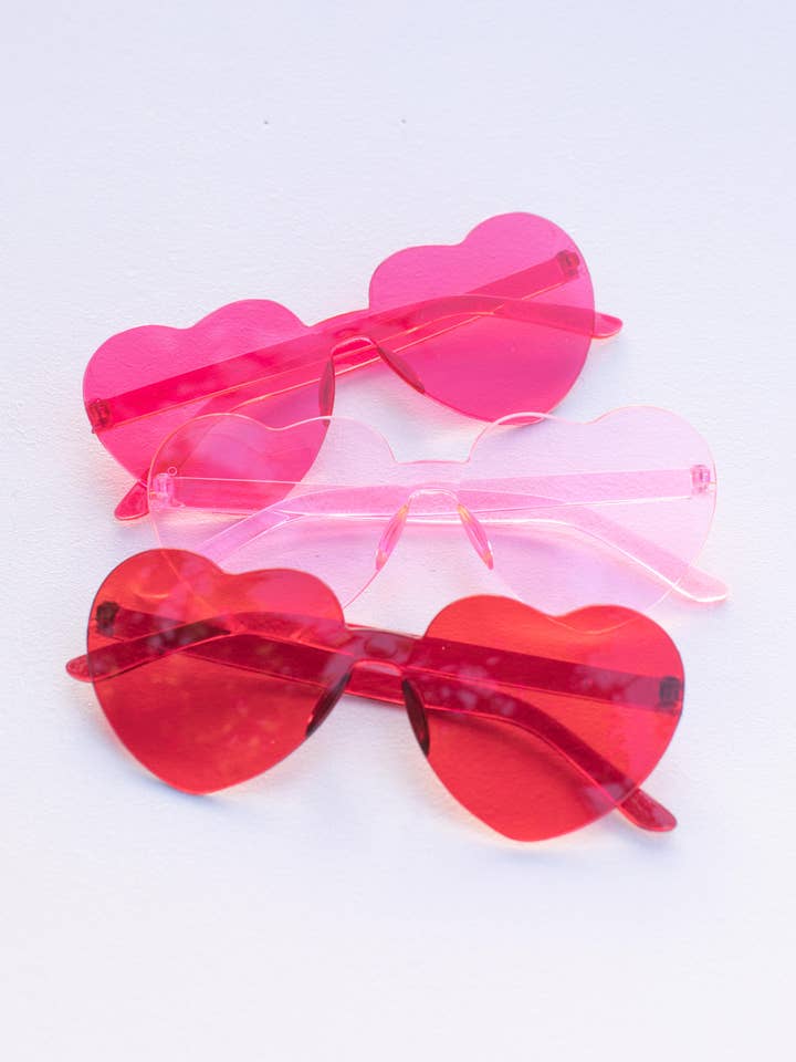 Valentine's Festival Heart Sunglass Sunglasses for wholesale by Space 46 Wholesale