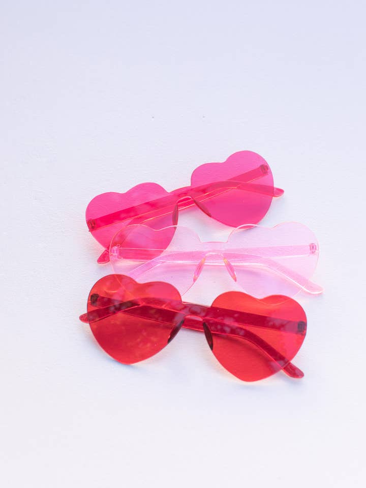 Valentine's Festival Heart Sunglass Sunglasses for wholesale by Space 46 Wholesale