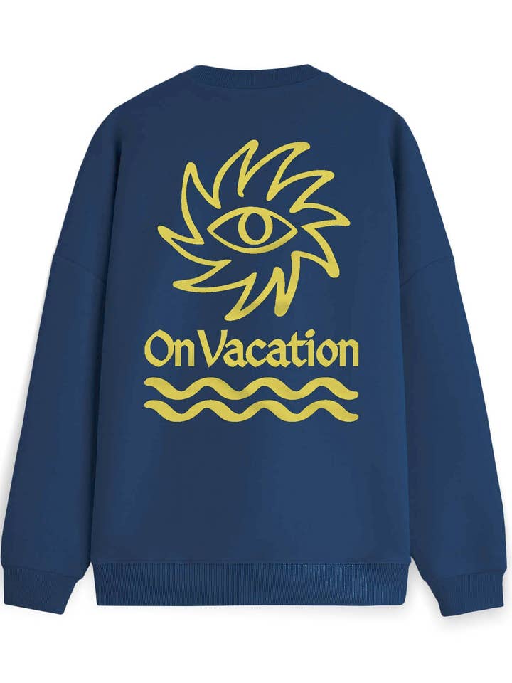 Navy Cruise Sweater - Blue for wholesale on Faire0