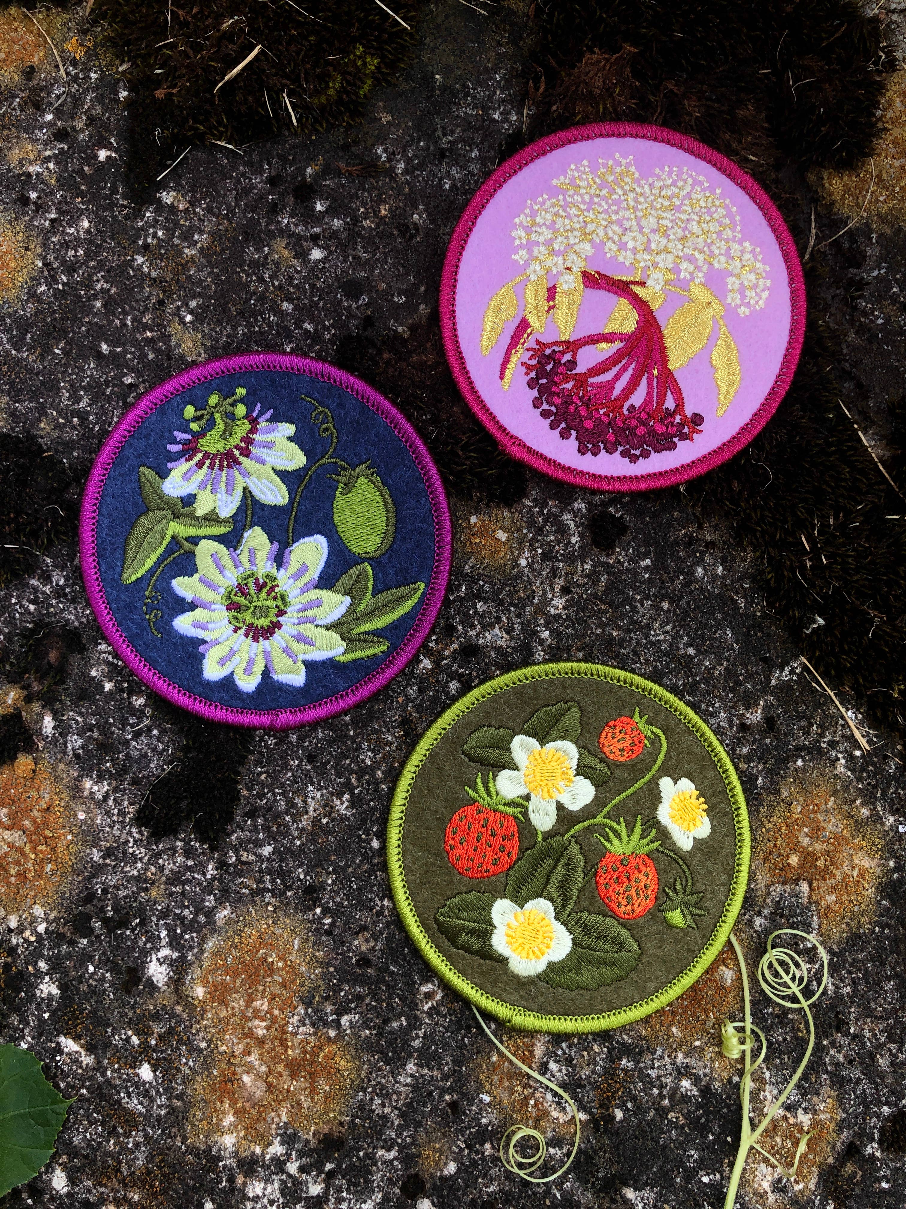 Solstice Handmade - Wholesale Patch - Strawberry Patch 3