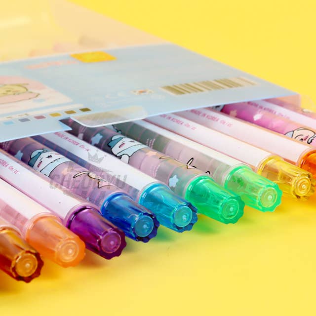 K-Wonderland - Venta al por mayor Lápices de colores - Juego de 12 lápices de colores con forma de plomo Chiikawa 2
