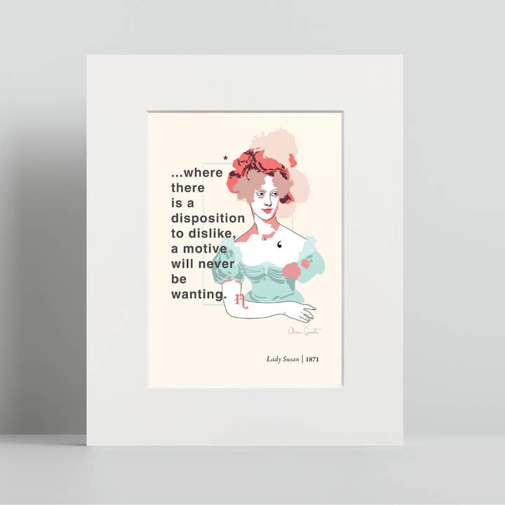 Addvent - Wholesale Art Print - Jane Austen Novels / Small Art Prints2