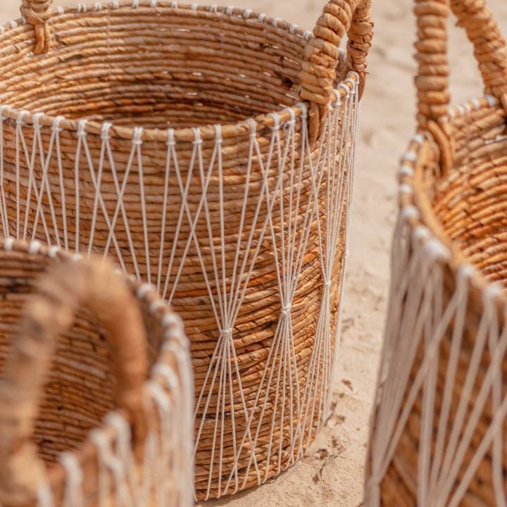 Soeji - Venta al por mayor Cestas para la ropa - Cesta para ropa sucia Boho MANDURO | Cesta para plantas | Cesta de almacenamiento9