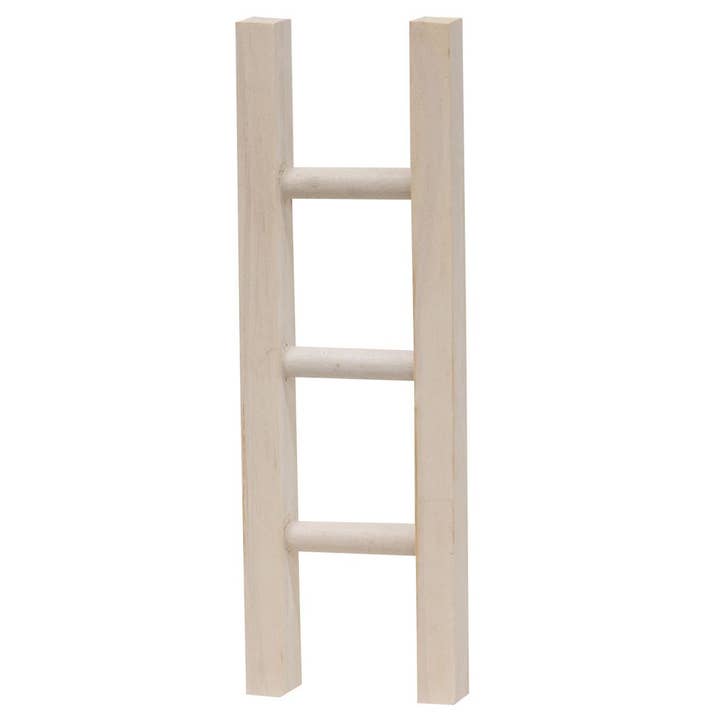 Col House Designs - Wholesale Decorative Tabletop Object - Mini Wooden Ladder, 3 Assorted