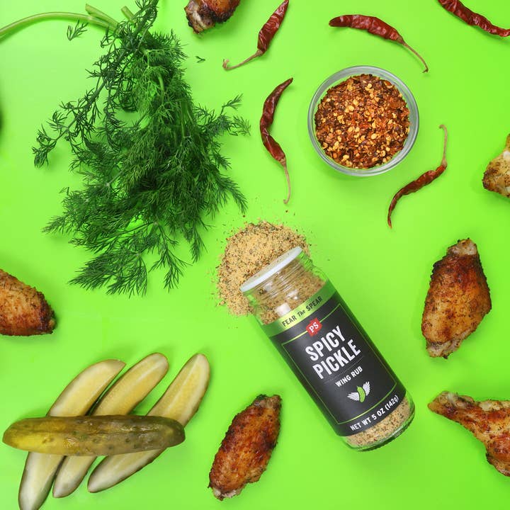 PS Seasoning - Wholesale Rub - Spicy Dill Pickle Wing Rub1