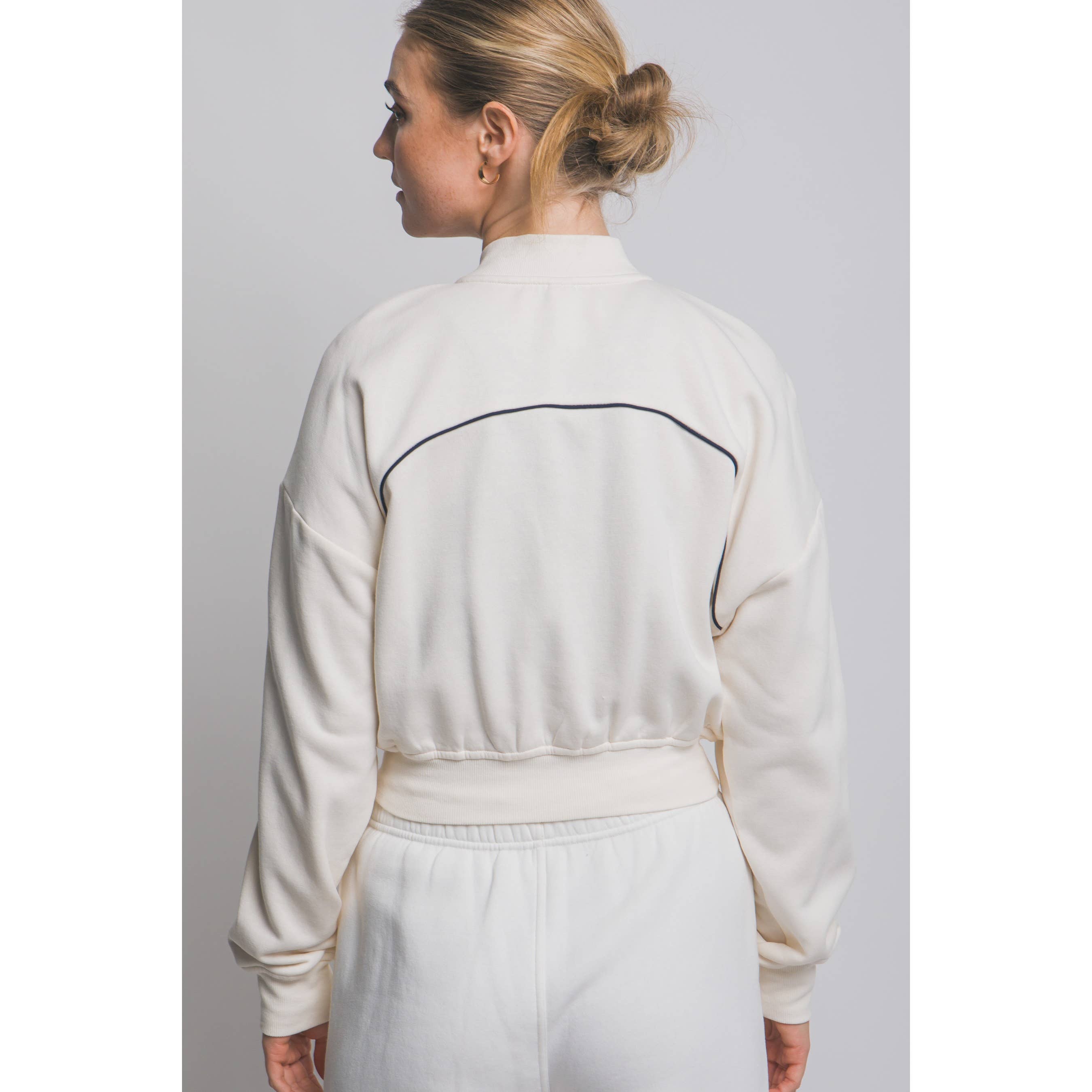 Style Up - Wholesale Jacket - Women's - Print Sweatshirt Full Zip Up Side Pockets Jacket8