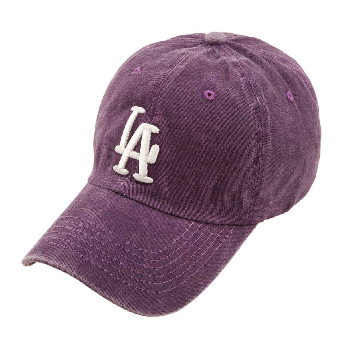 anbfashion - Wholesale Baseball Cap - Unisex - NEW COLOR LA 3D EMBROIDERY PIGMENT BASEBALL CAP10