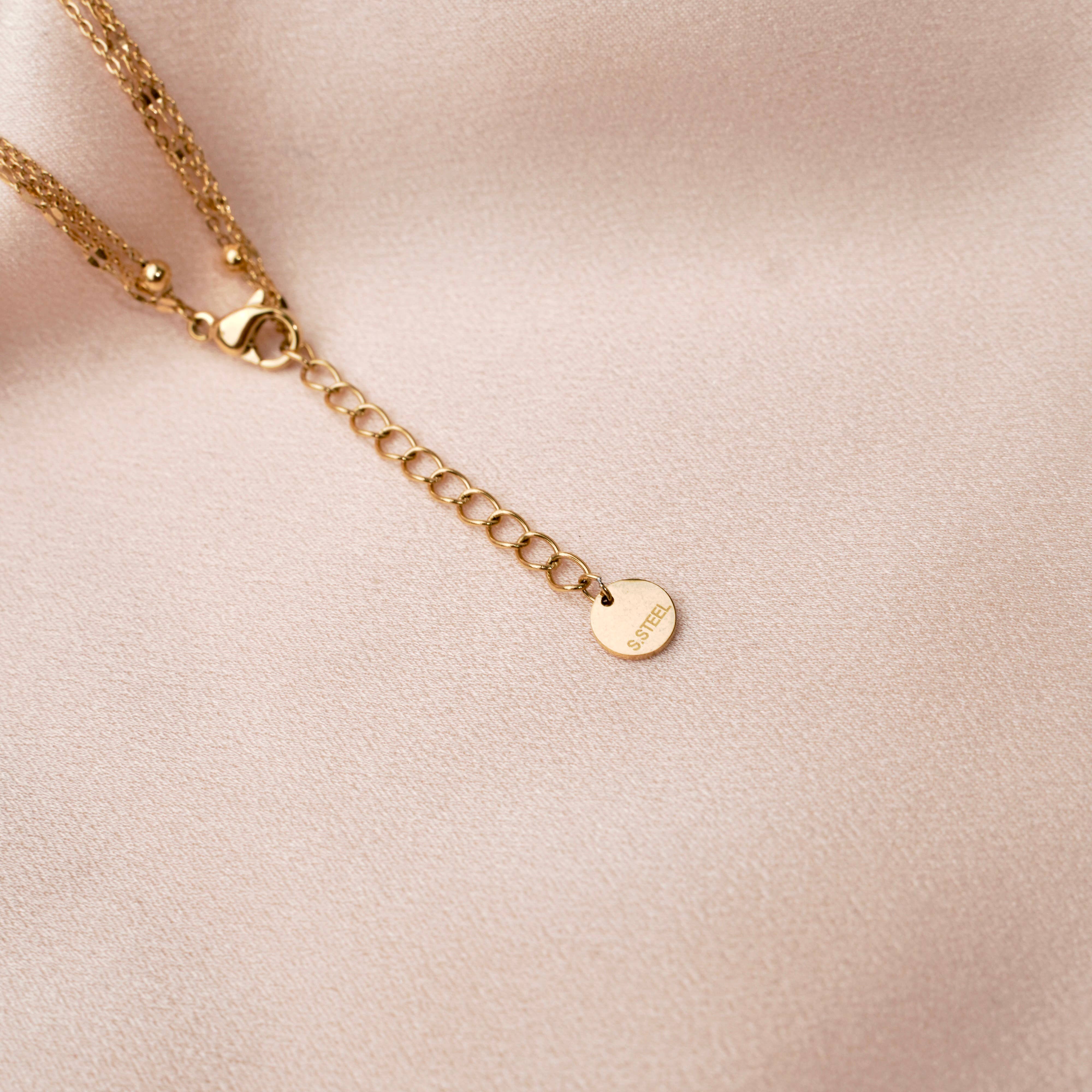 Victoire Collection - Wholesale Link & Chain Bracelet - Triple chain bracelet2