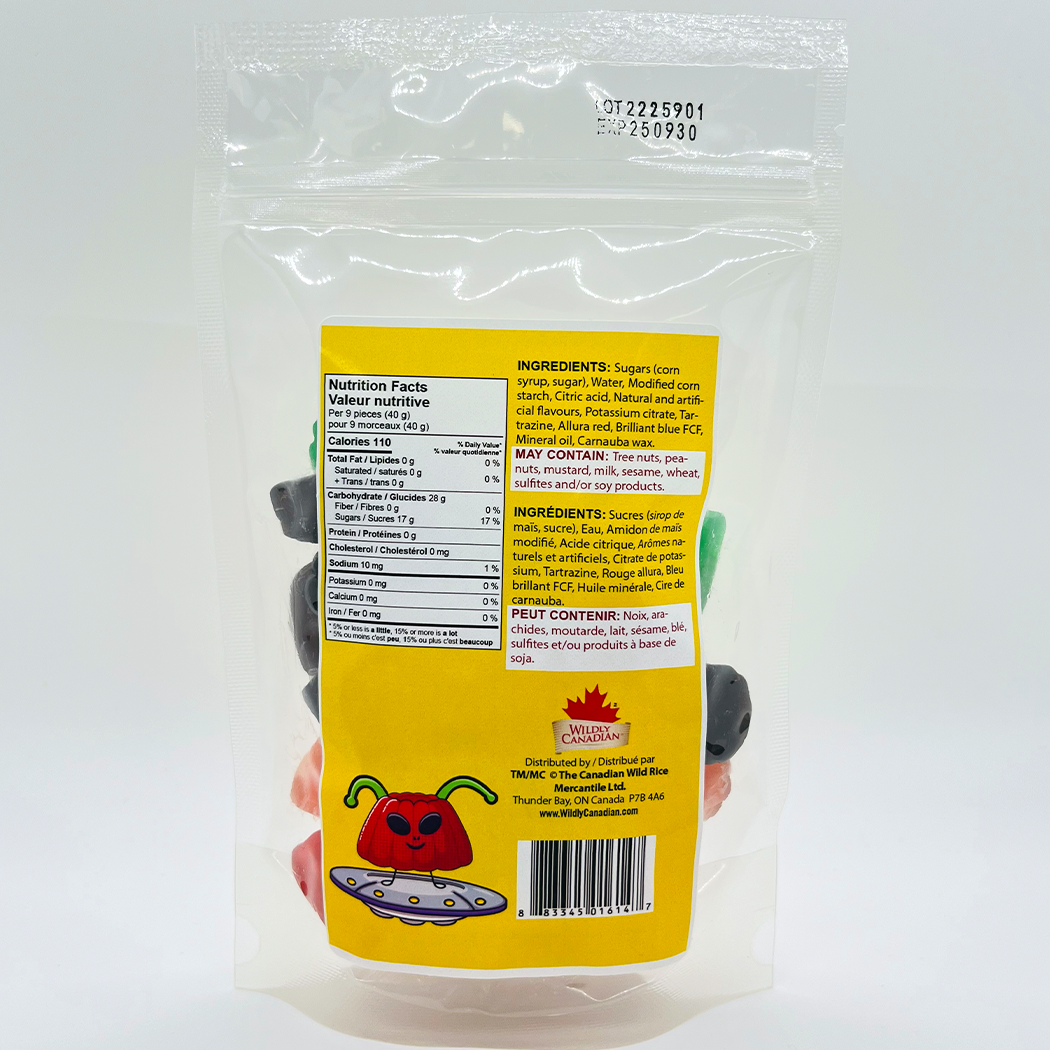 Wildly Canadian - Wholesale Gummy - Sour Jujubes1