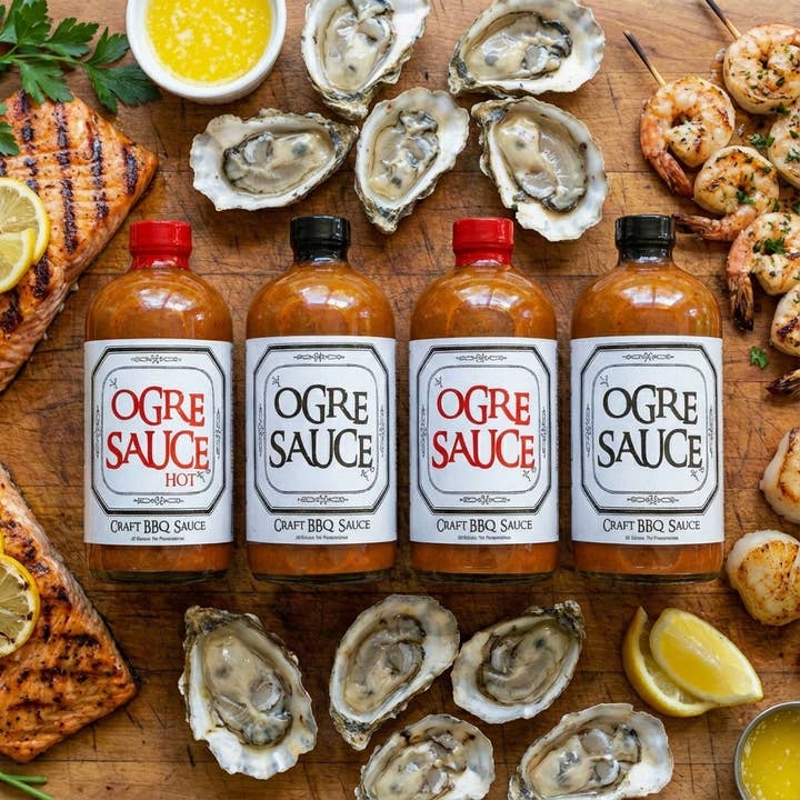 4 Original | 8 Hot for wholesale by Ogre Sauce