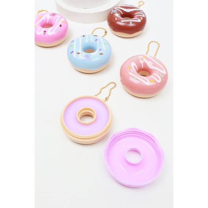 MIX COLOR Donut Lip Balm Set for wholesale on Faire