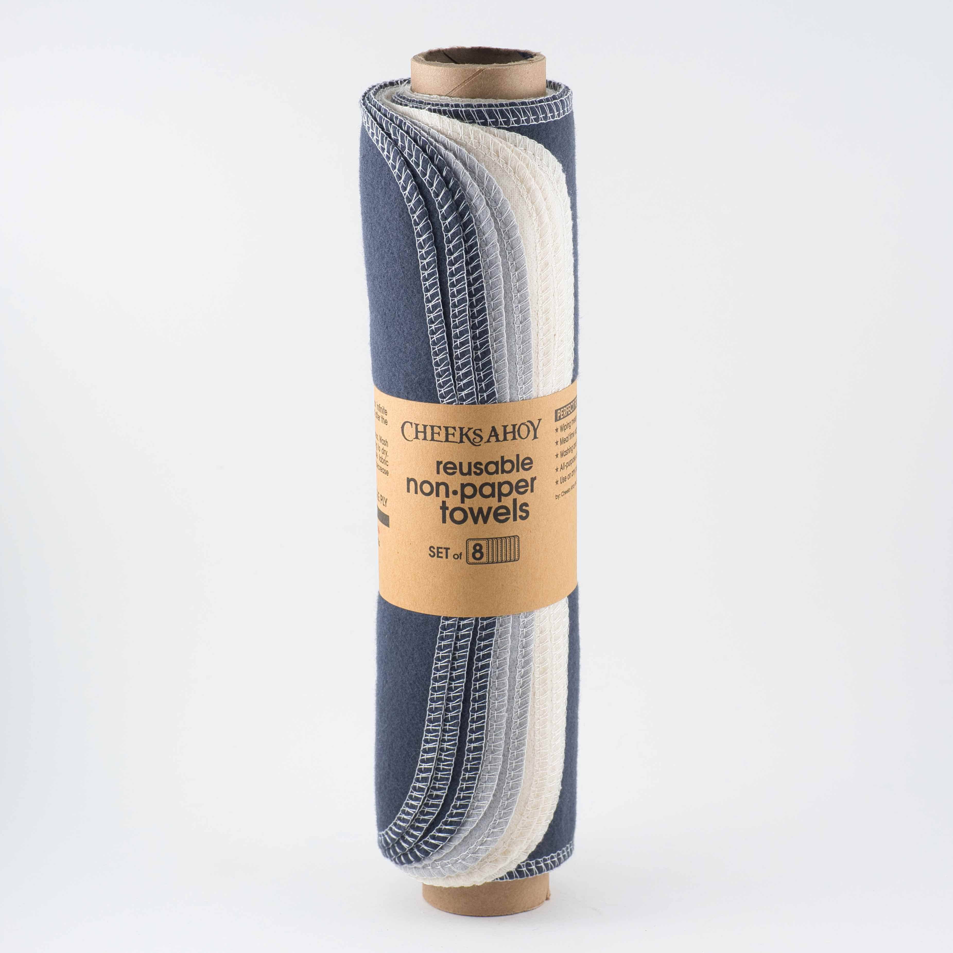 Cheeks Ahoy - Wholesale Dishcloth - Pre-Rolled Reusable Non-Paper Towels10