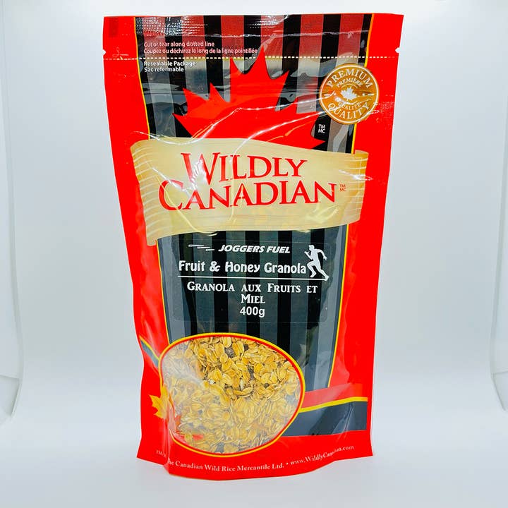 Joggers Fruit and Honey Granola for wholesale by Wildly Canadian