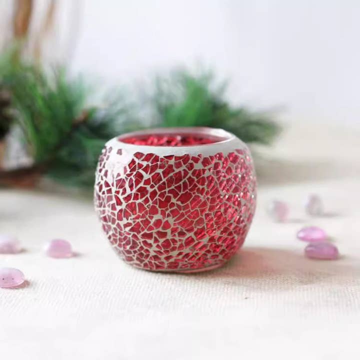 Magia Design - Wholesale Candle Holder - Vintage Mosaic Candle Holder & Succulent Planter11