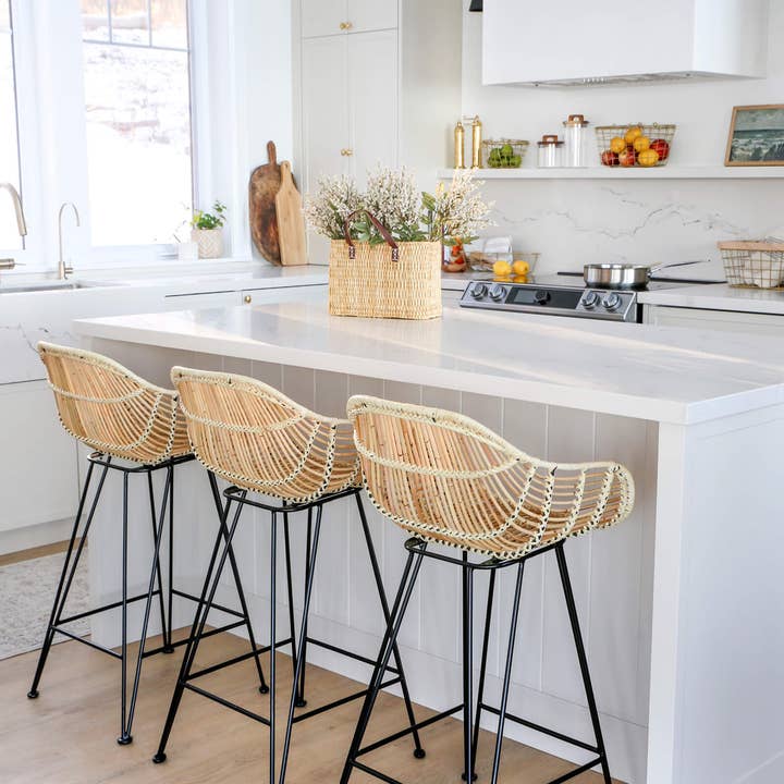 Bacon Basketware - Vente Lustre/Suspension - GRANDE SUSPENSION EN ROTIN4