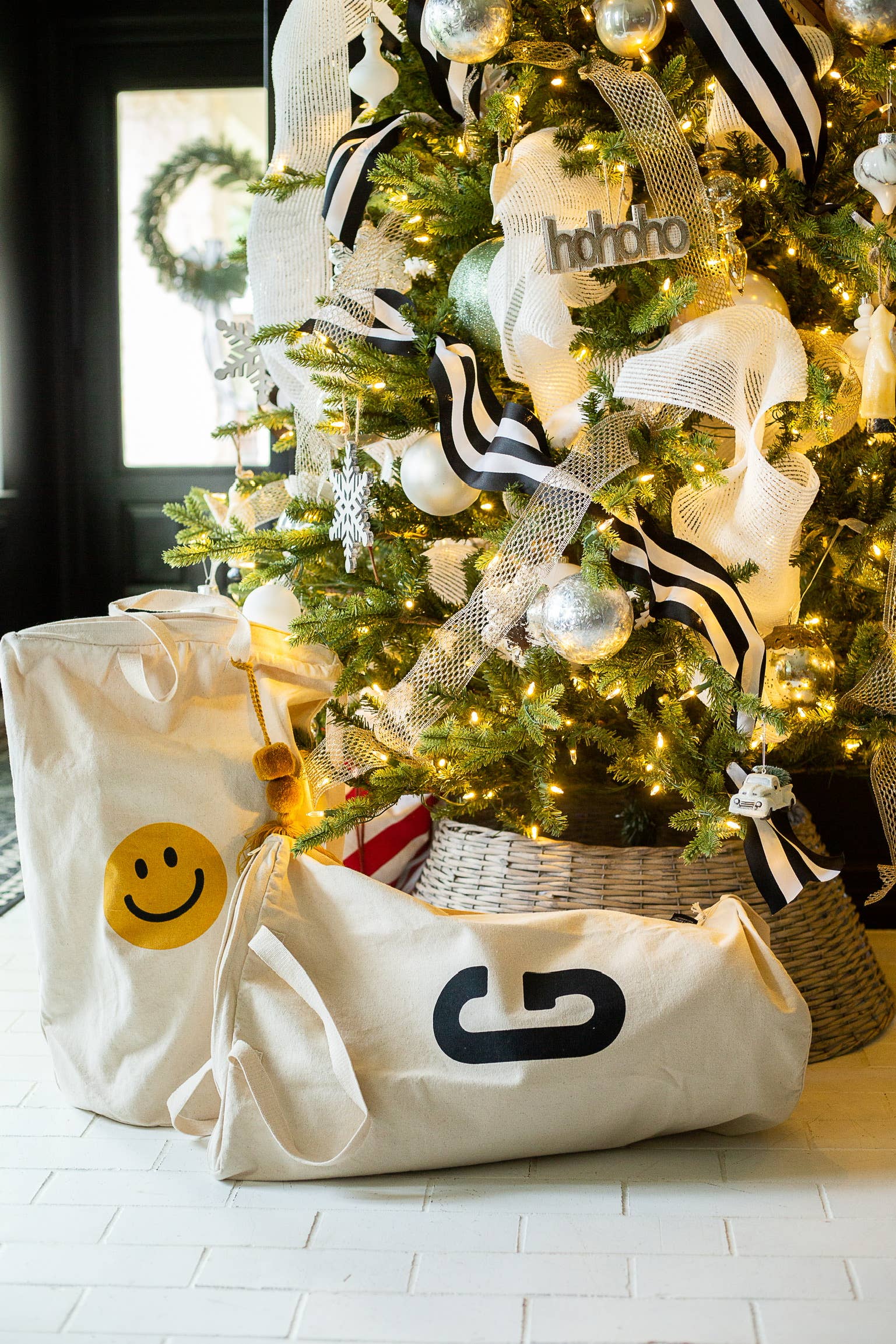 Modern Burlap - Wholesale Laundry Bag - Cotton Canvas Laundry Bag With Shoulder Strap - Prints12