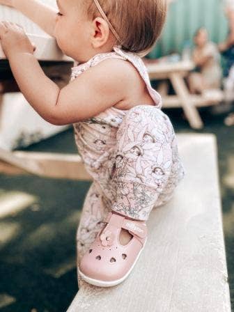 Billycart Kids - Wholesale Crib Shoes - Baby - ROSIE light pink baby girls t-bars1