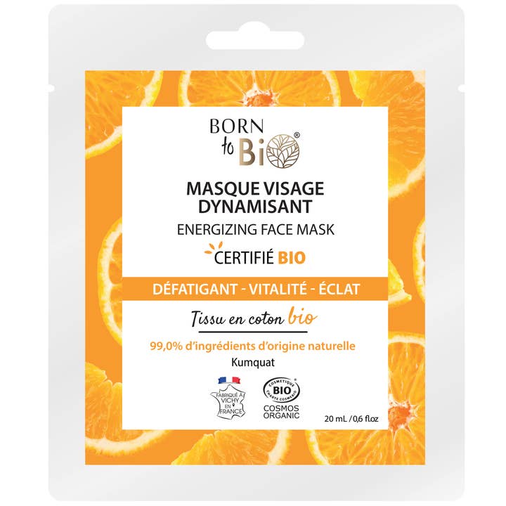 COSMOS ORGANIC ENERGIZING FACE MASK for wholesale by Les Laboratoires Bio Seasons