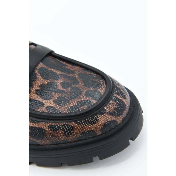 Azarey - Wholesale Loafers - Women's - Chunky snake animal-print loafer 459K050 17