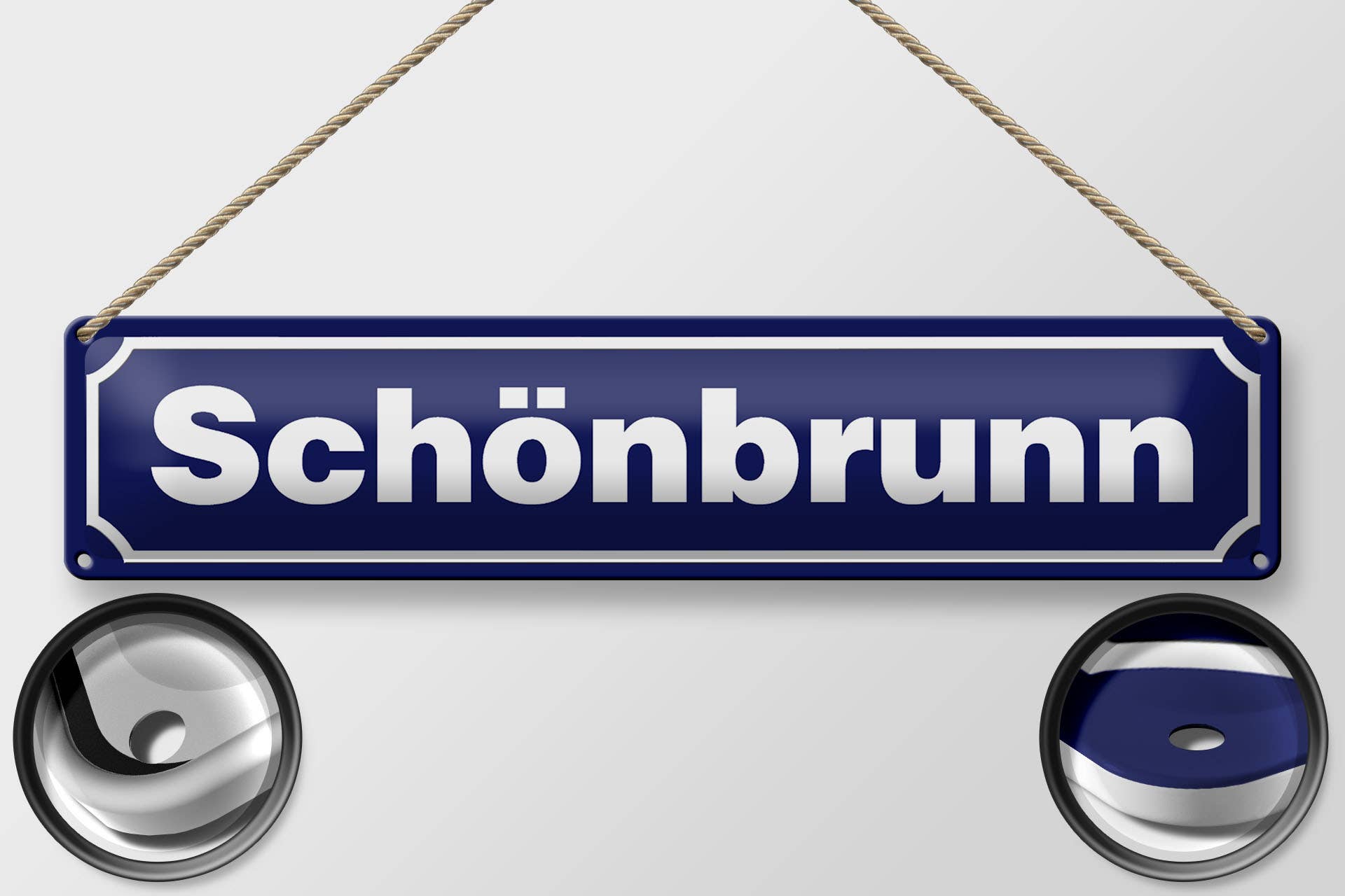 Femer - Wholesale Sign - Tin sign note 46x10cm Schönbrunn1