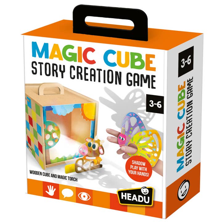 Magic Story Creation Cube - Educational Preschool Toy for wholesale by Headu USA