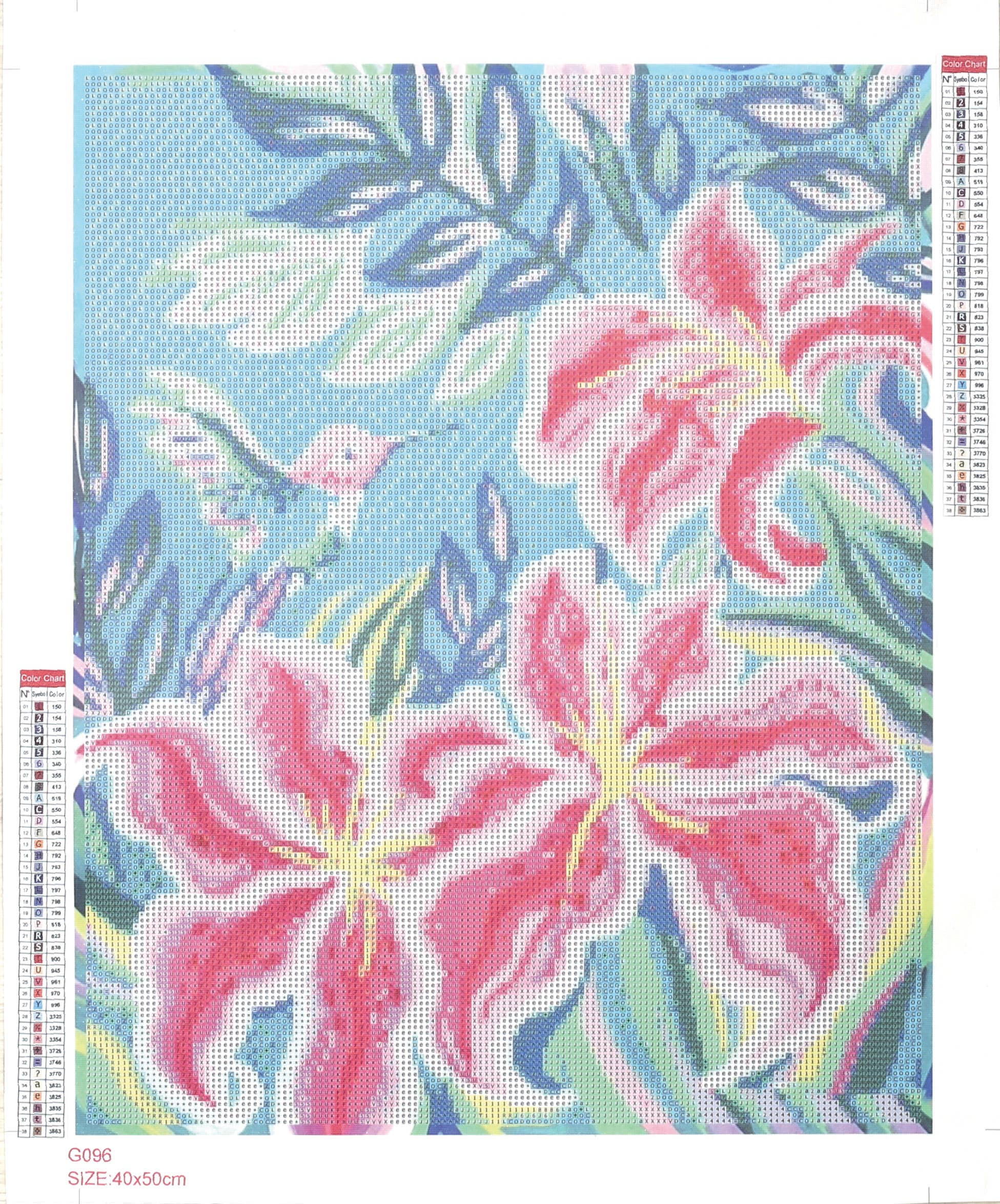 Graine Créative - Wholesale DIY Craft Kit - HUMMINGBIRD DIAMOND PAINTING 50X40CM2